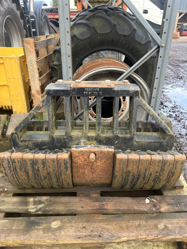 Full set if Case New Holland Front Weights To Fit MXM or TM And Similar Tractors
