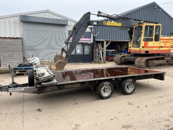 14ft Ifor Williams LM146G Flat Bed Trailer CW Sides & Recent Tyres and Floor